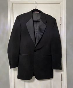 Vincenzo Men’s Black Suit Jacket Size 36L