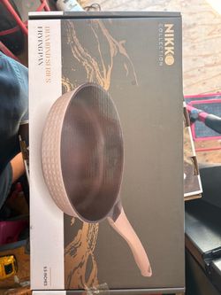 Nikko Collection Diamond Series 9.5” Frying Pan – Pink