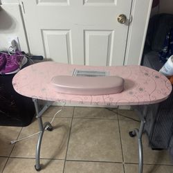 Nail Desk With Built-In Dust Collector