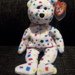 TY Beanie Baby TY 2K The Bear 2000- RARE WITH TAG ERRORS