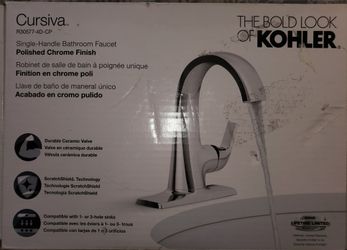 Kohler Cursiva Chrome Faucet