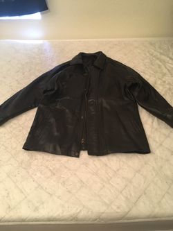 Leather jacket