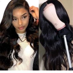26 Inches Body Wave Lace Closure Human Hair Wig 4x4 Lace Closure Body Wave Human Hair Wigs Pre Plucked Unprocessed Remy Human Hair Lace Front Wigs Wit