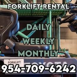 🚛 Forklift Rental