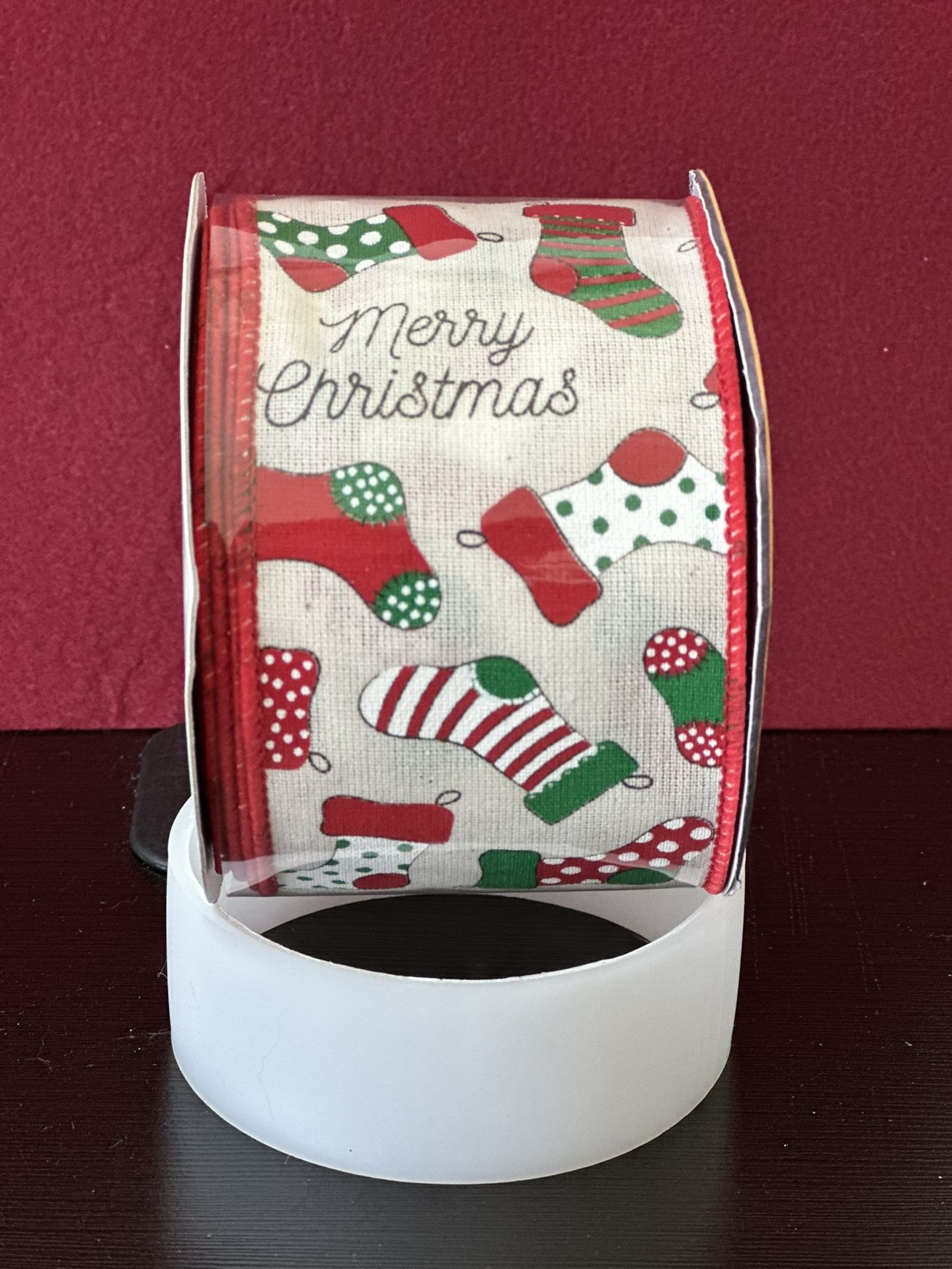 Christmas Wired Ribbon