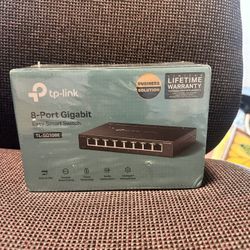TL-SG108E TP 8 Port Gigabit easy Smart Switch