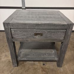West Main Home Farmhouse End Table 