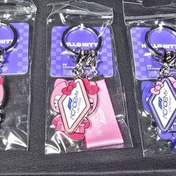 Hello Kitty F1 Academy Bag Charm Las Vegas Formula 1 Exclusive Keychains