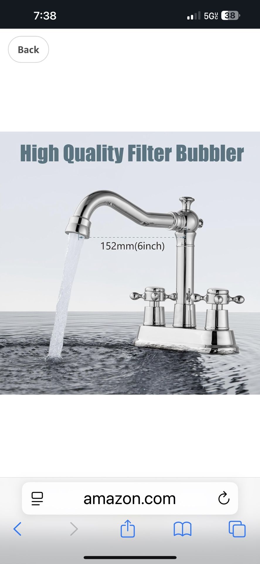 4 Inch Centerset Bathroom Sink Faucet Vintage 2 Cross Handles RV Mixer Tap Basin Vanity Lavatory Utility for Sink 3 Hole A20 Available Nickel Or Chrom