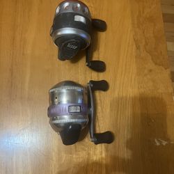 2- Reels 1- Pole With Reel
