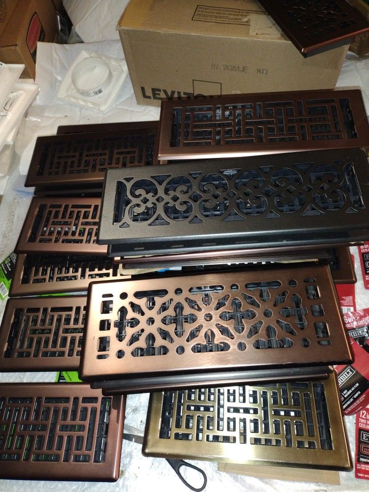 Brand New AC And Heat Vents For Floor And Ceiling Different Sizes Available