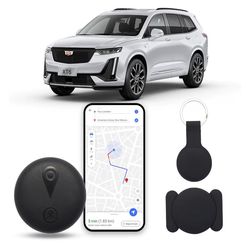 Mini GPS Tracker for Car Magnetic Bluetooth No Subscription iOS Find My Device