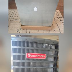 New Goodman 2Ton AC & Air Handler