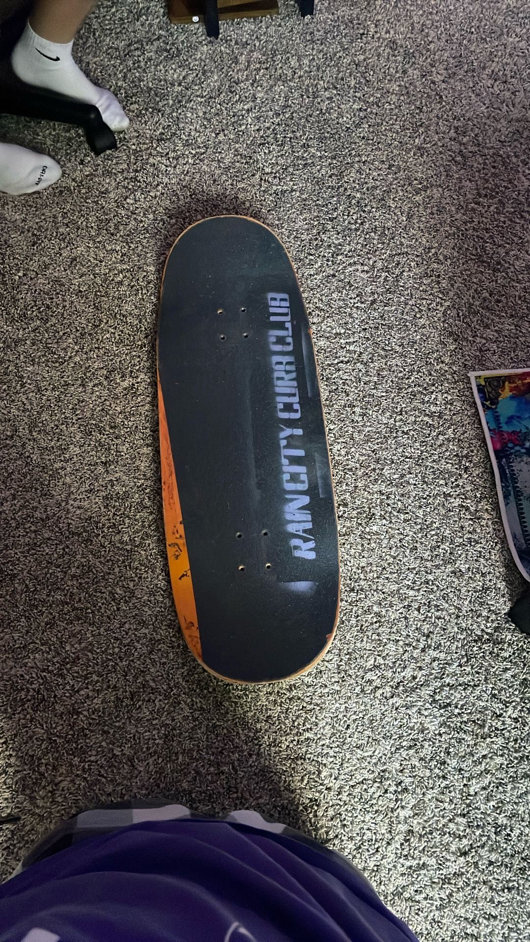 Wide Body Skateboard Used