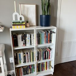 IKEA Billy Bookshelf With Glass Doors