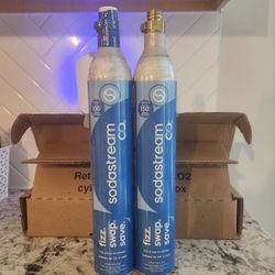 New CO2 Refill (2) For Sodastream