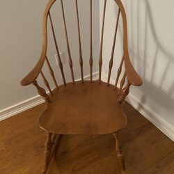 Ethan Allen - Circa 1776 Collection  Maple Rocking Chair. 