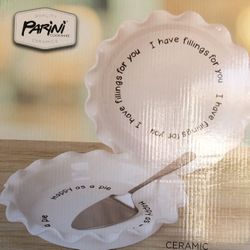 New PARINI Ceramic Pie Dish Set