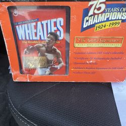 WHEATIES GOLD SIGNATURE BASEBALL CARDS 