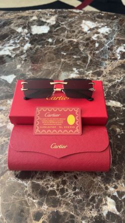 Dark tint Cartier glasses