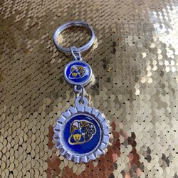 Keychain Soccer Mexico Team Pumas Keychain Blue