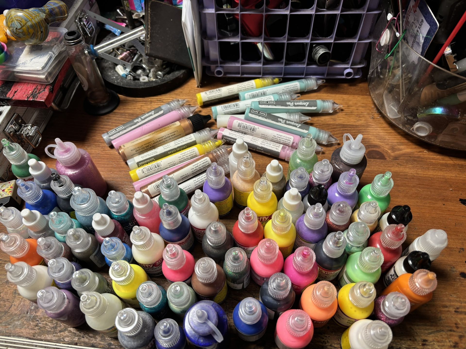 All Brand New 3d Puff Paints Glitter Glues Stickles Enamel Accents