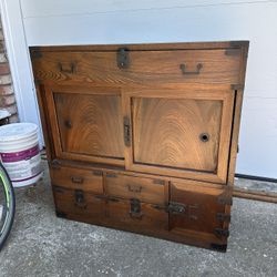 Rare Antique Japanese Takayama Choba Tansu Meiji Period (1868 – 1912)