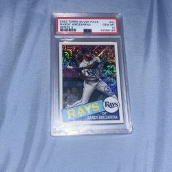  Randy Arozarena rookie Psa 10 Baseball Card TOPPS