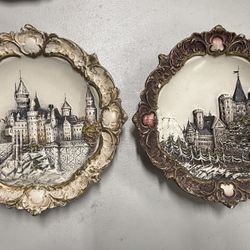 Josef Strnact 3D castle wall art