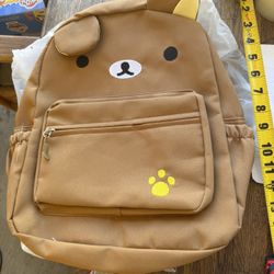 New Teddy Backpack $10