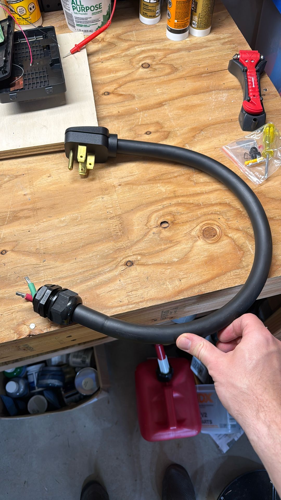 4 Prong Plug From Level 2 Charger