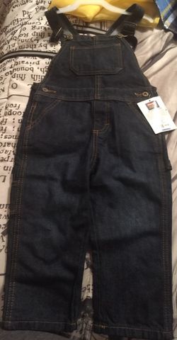 New boy Wrangler Jeans Overall size 2T