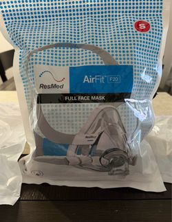 ResMed AirFit F20 Silicone Full Face With Headgear | Kit Size Small