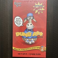 New Sealed Card Game- Dumb A**