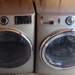 Ge Washer And Electric Dryer 