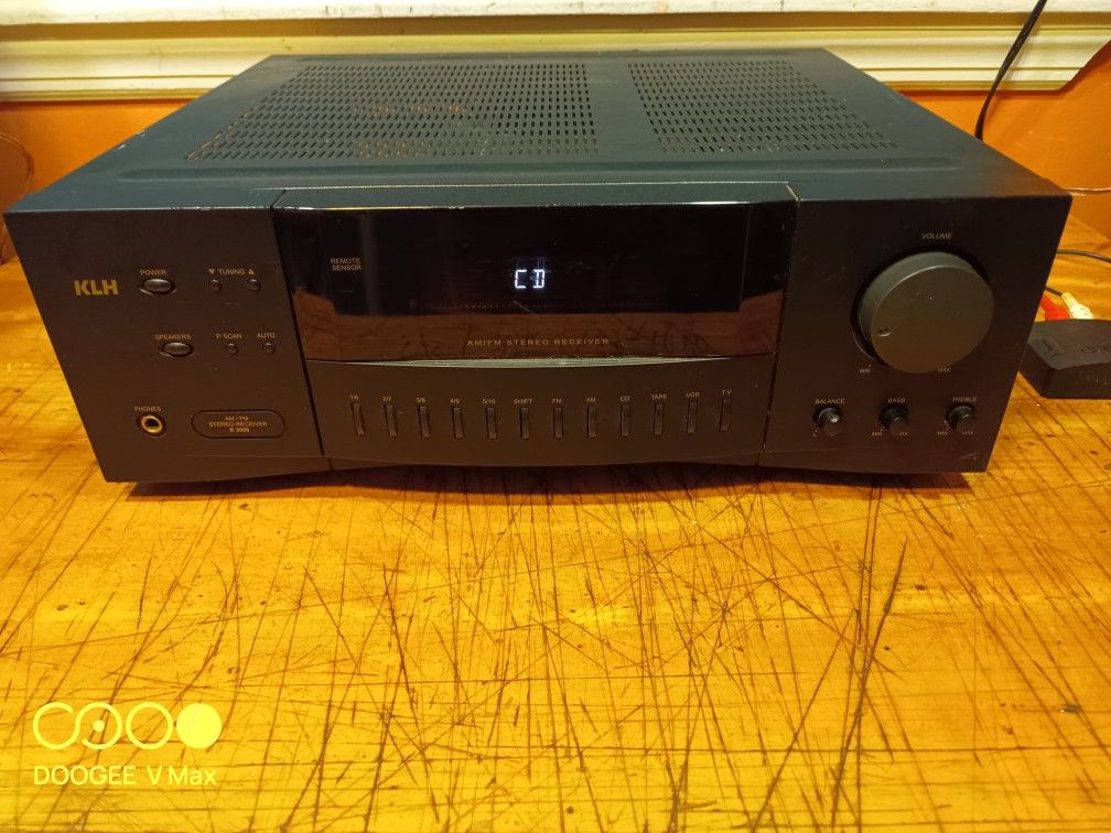 KLH R 3000 Receiver 100 Watts Per Channel 