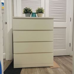 IKEA Malm 4 Drawer Dresser Or Chest Of Cabinet