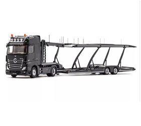 GCD 1:64 Mercedes-Benz Actros Auto Transporter – Black