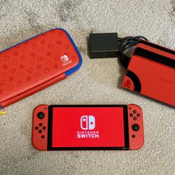 Nintendo Switch - OLED Model - Mario Red Edition