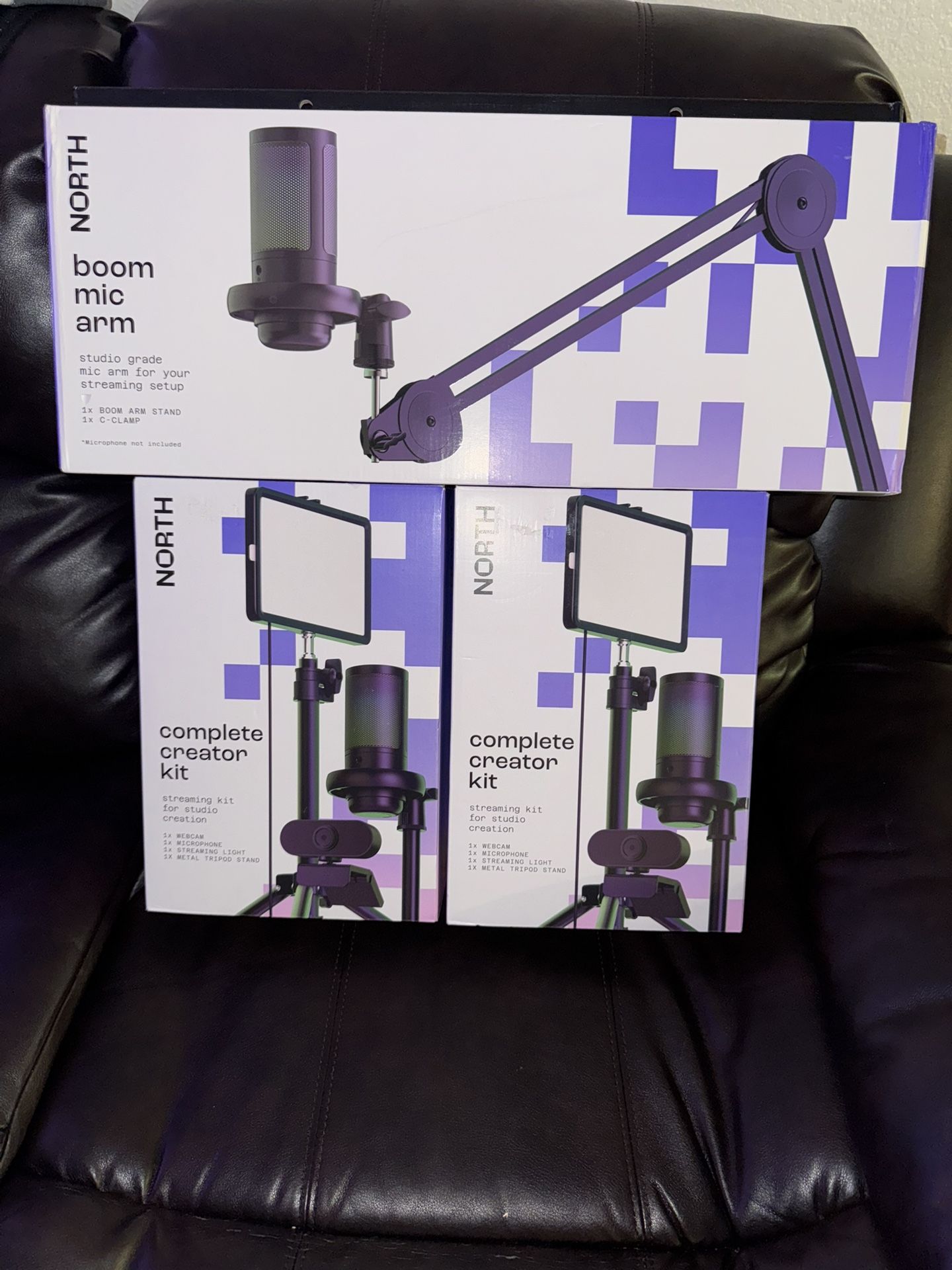 North Complete Creator Kit And Boom Mic Arm