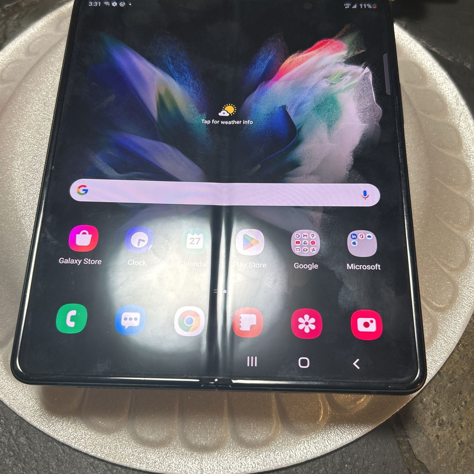 Samsung Galaxy Z Fold3 5G Usado Trabaja Bien Desbloqueado Para Todas Las Compañías