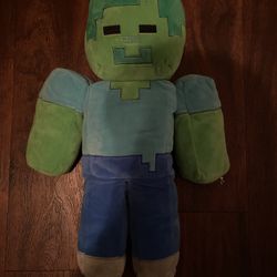 minecraft zombie plushie