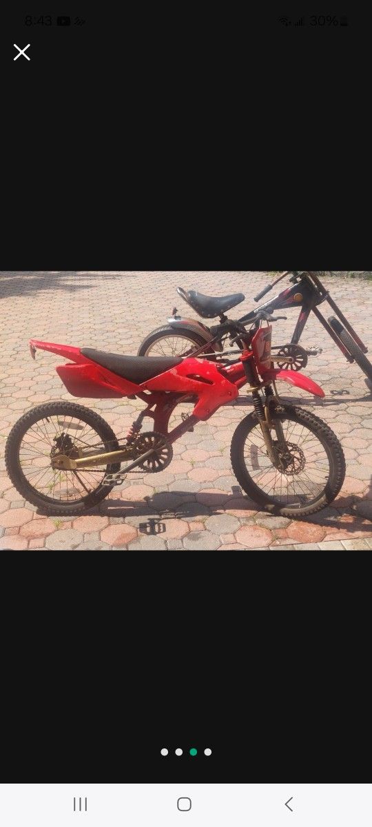 X GAMES & STING RAY CHOPPER, BOTH TOGETHER $50