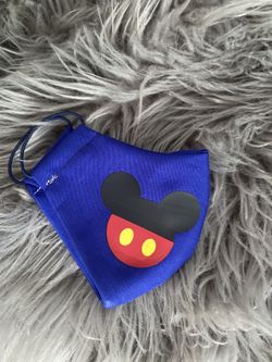 Mickey Mouse fabric masks