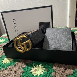 Gucci Belt & Wallet Set🔥