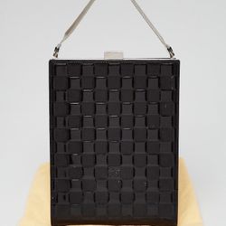 Louis Vuitton Limited Edition Black Damier Vernis.  💯% Authentic .