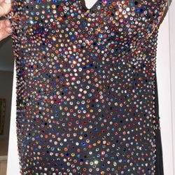 Black Dress Formal Gown Evening Dress Size 2