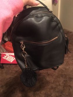 Black back pack