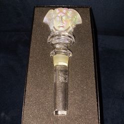 Vintage Versace Medusa Wine Stopper