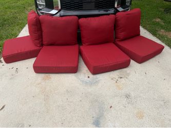 Lknew Hampton Bay 2pc outdoor cushions (4sets)